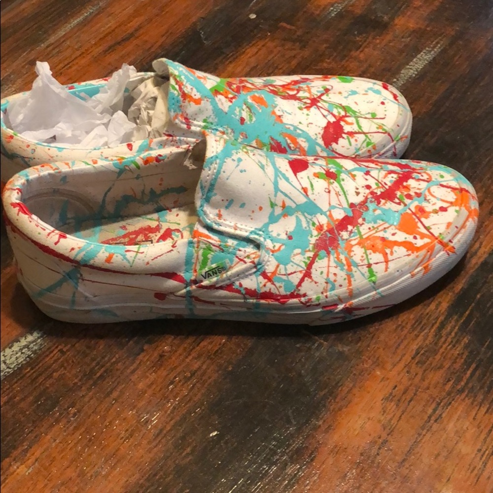 Men or women Vans custom designed